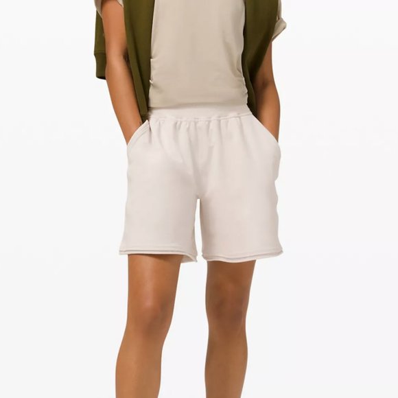 lululemon athletica Pants - NWT LULULEMON LA French Terry High Rise Shorts